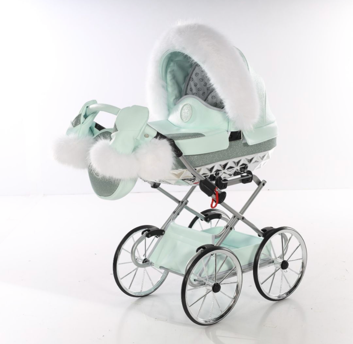 JUNAMA Carrito de muñecas Hand Glitter