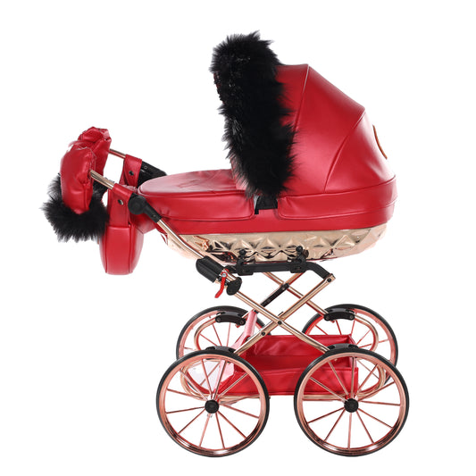 JUNAMA Carrito de muñecas Rudolf