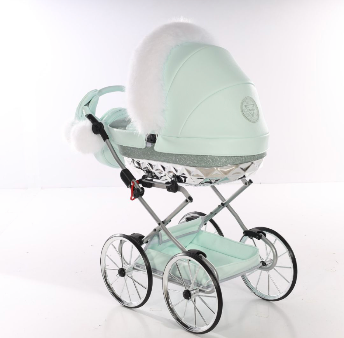 JUNAMA Carrito de muñecas Hand Glitter