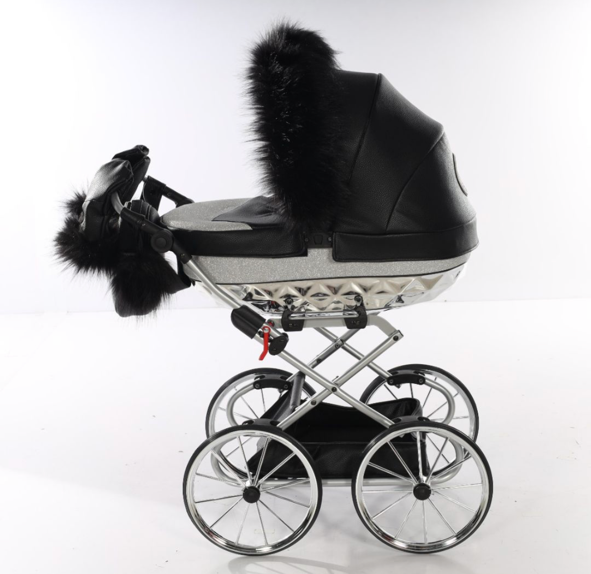 JUNAMA Carrito de muñecas Hand Glitter